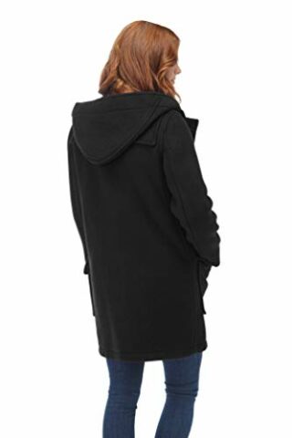 Original Montgomery Wollmantel Damen, Schwarz