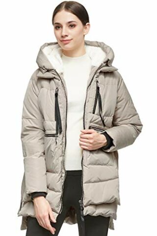 Orolay Daunenmantel Damen, Beige