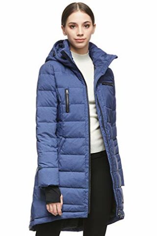 Orolay Steppmantel Damen, Blau