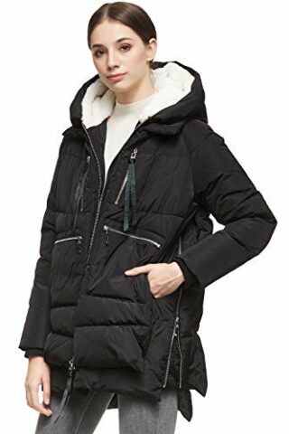 Orolay Daunenmantel Damen, Schwarz