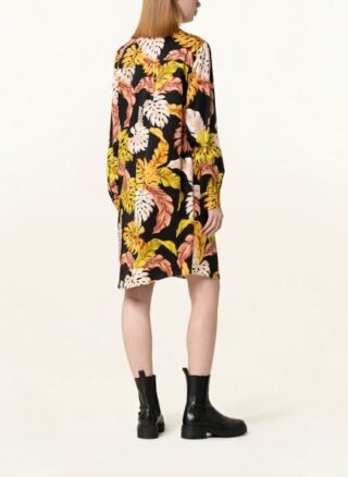 Oui Hängerkleid Damen, Schwarz