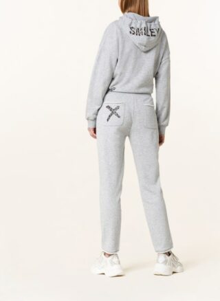 Oui Jogginghose Damen, Grau