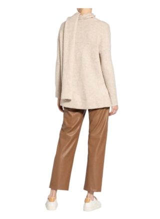 Oui Pullover Damen, Beige