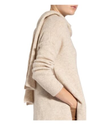 Oui Pullover Damen, Beige