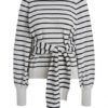 Oui Pullover Damen, Braun