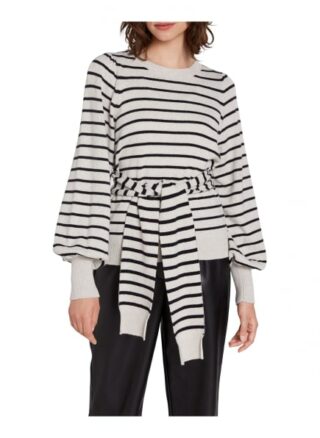 Oui Pullover Damen, Braun