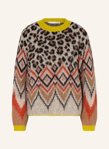 Oui Pullover Damen, Grau Oui Pullover Damen, Grau