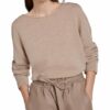 Oui Pullover Damen, Grau