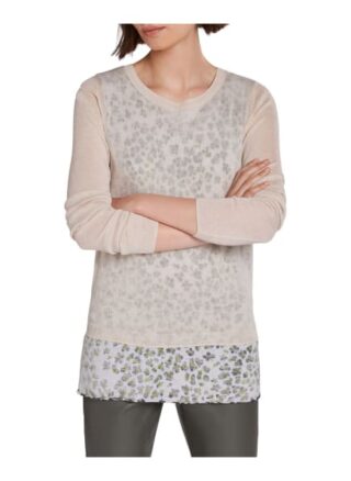 Oui Pullover Damen, Grau