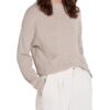 Oui Pullover Damen, Grau