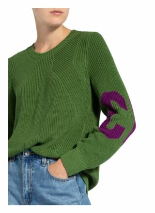Oui Pullover Damen, Grün