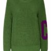 Oui Pullover Damen, Grün