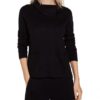Oui Pullover Damen, Schwarz