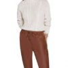 Oui Pullover Damen, Weiß