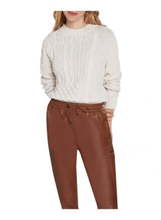 Oui Pullover Damen, Weiß