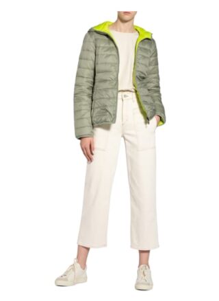 Oui Steppjacke Damen, Grün