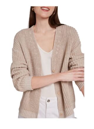 Oui Strickjacke Damen, Grau