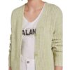 Oui Strickjacke Damen, Grün