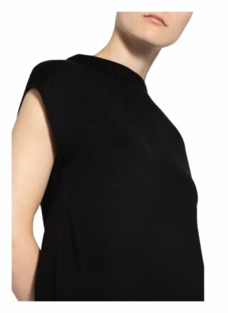 Oui Strickkleid Damen, Schwarz