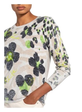 Oui Strickpullover Damen, Grau