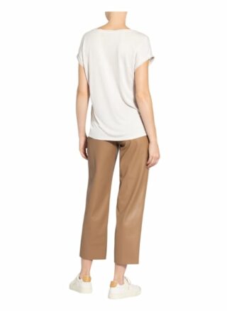 Oui T-Shirts Damen, Beige
