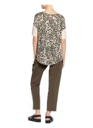 Oui T-Shirts Damen, Weiß