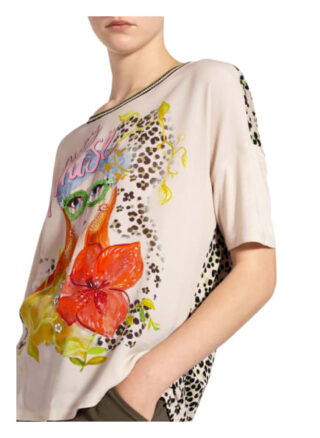 Oui T-Shirts Damen, Weiß