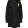 PARAJUMPERS Long Bear Base Daunenmantel Damen, Schwarz