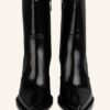 PARIS TEXAS Cowboy Boots Damen, Schwarz