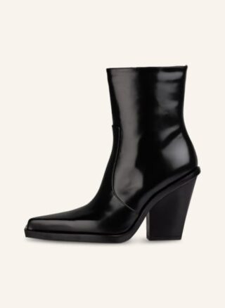 PARIS TEXAS Cowboy Boots Damen, Schwarz