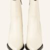 PARIS TEXAS Cowboy Boots Damen, Weiß