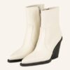 PARIS TEXAS Cowboy Boots Damen, Weiß