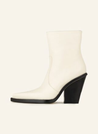 PARIS TEXAS Cowboy Boots Damen, Weiß