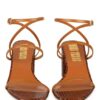 PARIS TEXAS Maria Riemchensandalen Damen, Beige