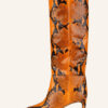 PARIS TEXAS Stiefel Damen, Orange