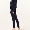 PATRIZIA PEPE Cigarettenhose Damen, Blau