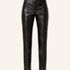 PATRIZIA PEPE Lederhose Damen, Schwarz