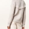 PATRIZIA PEPE Pullover Damen, Grau