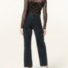 PATRIZIA PEPE Rollkragenshirt Damen, Weiß