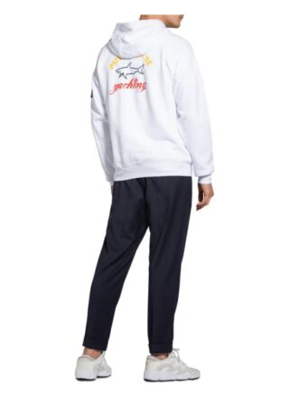PAUL & SHARK Hoodie Herren, Weiß