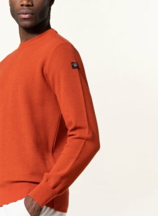 PAUL & SHARK Pullover Herren, Orange