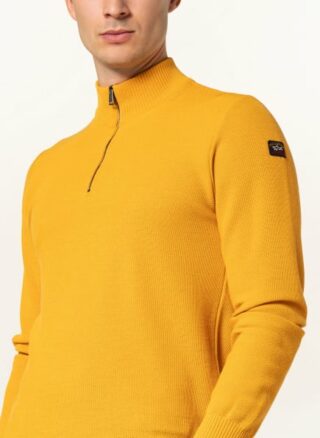 PAUL & SHARK Strickjacke Herren, Gelb