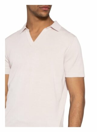 PAUL Strick-Poloshirt Herren, Weiß