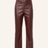 PENNYBLACK Polvere 7/8-Lederhose Damen, Rot