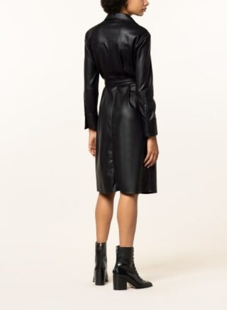 PENNYBLACK Ventitre Hemdblusenkleid Damen, Schwarz