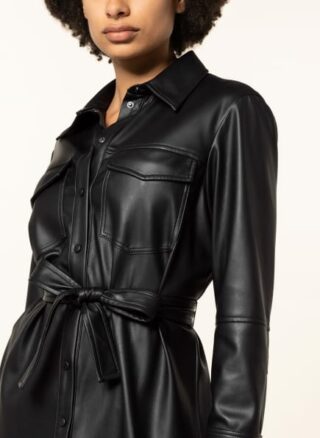 PENNYBLACK Ventitre Hemdblusenkleid Damen, Schwarz