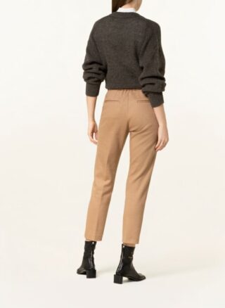 PESERICO Cigarettenhose Damen, Braun