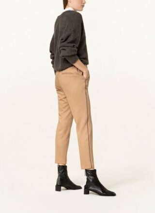 PESERICO Cigarettenhose Damen, Braun