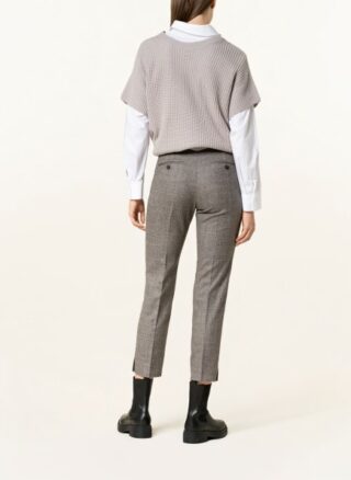 PESERICO Cigarettenhose Damen, Grau
