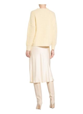 PESERICO Oversized-Pullover Damen, Gelb